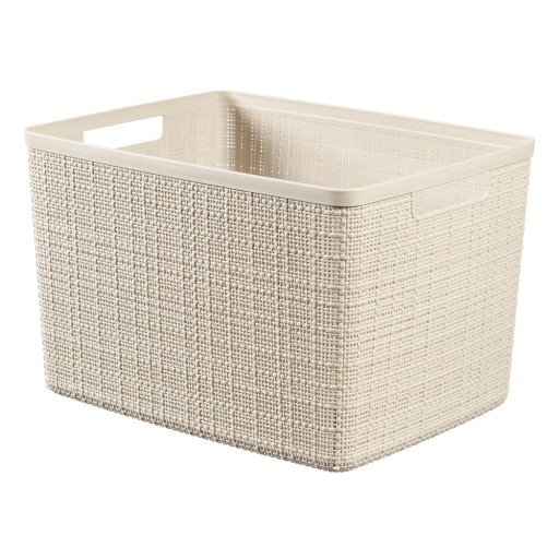 Coș de depozitare de depozitare din plastic Jute – Curver