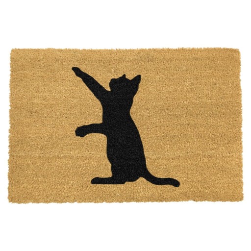 Covoraș de intrare din fibre de nucă de cocos 40x60 cm Cat – Artsy Doormats