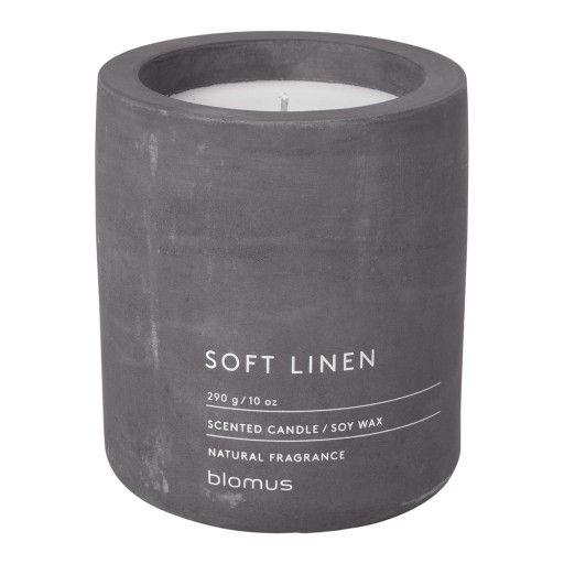 Lumânare parfumată din ceară de soia timp de ardere 55 h Fraga: Soft Linen – Blomus