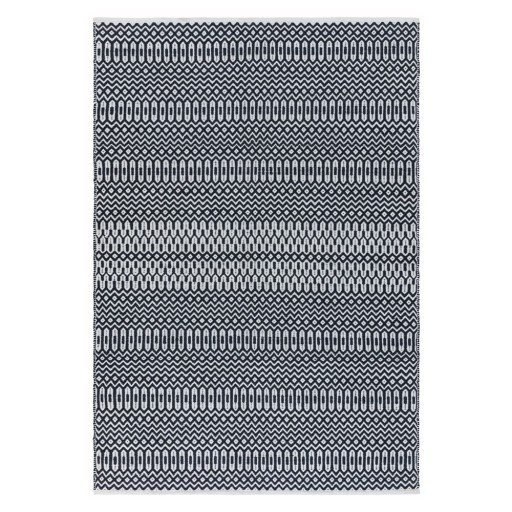 Covor Asiatic Carpets Halsey, 120 x 170 cm, alb-negru