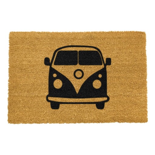 Covoraș de intrare din fibre de nucă de cocos 40x60 cm Campervan – Artsy Doormats