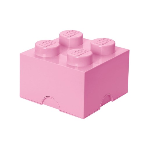 Cutie depozitare LEGO®, roz deschis