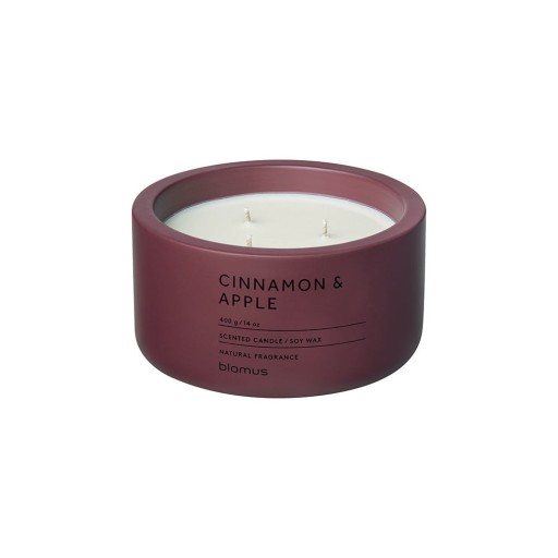 Lumânare parfumată din ceară de soia timp de ardere 25 h Fraga: Cinnamon & Apple – Blomus