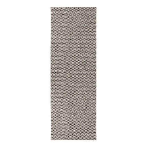 Covor potrivit pentru exterior Narma Diby, 70 x 150 cm, crem - negru