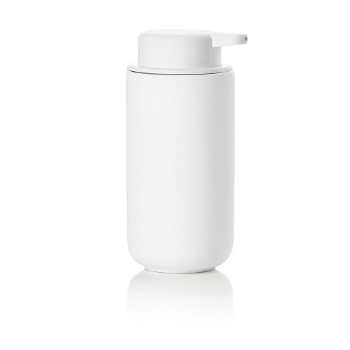 Dozator de săpun lichid alb din gresie ceramică 450 ml Ume – Zone