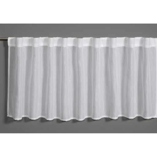 Perdea albă 45x140 cm Jacquard-Voile - Gardinia