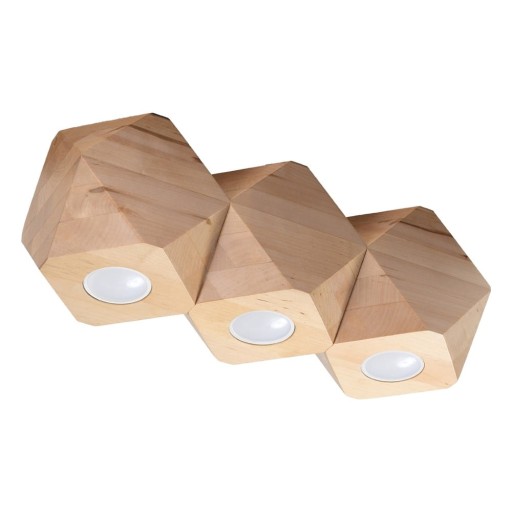 Plafonieră natural 12x36 cm Vige – Nice Lamps