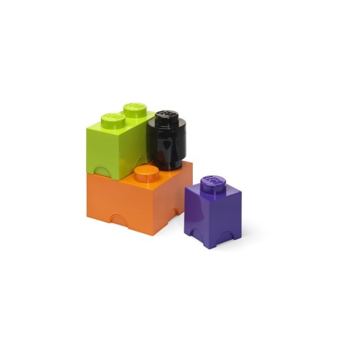 Cutii de depozitare pentru copii din plastic 4 buc. Box – LEGO®