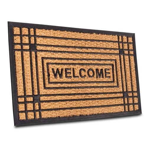 Covoraș de intrare din fibre de nucă de cocos 45x75 cm Welcome – Hanse Home