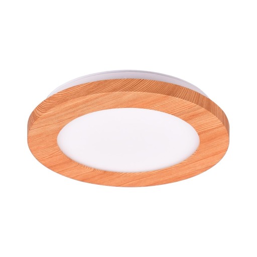 Plafonieră în culoare naturală LED ø 17 cm Camillus – Trio