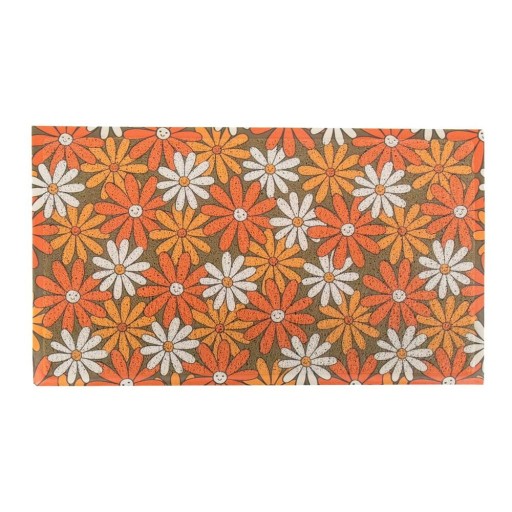 Covoraș de intrare 40x70 cm Happy Flowers – Artsy Doormats