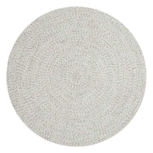 Covor alb/bej rotund de exterior ø 150 cm - NORTHRUGS