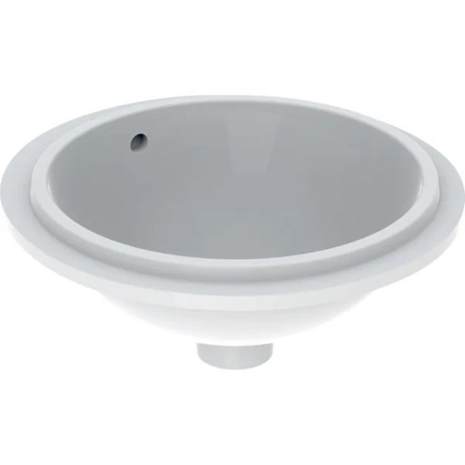 Lavoar rotund Geberit VariForm 42cm montare sub blat alb