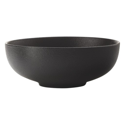 Bol negru din ceramică ø 19 cm Caviar – Maxwell & Williams