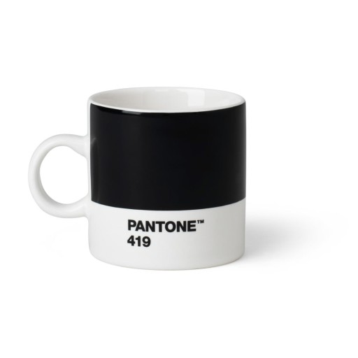 Cană din ceramică 120 ml Espresso Black 419 – Pantone