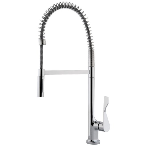 Baterie bucatarie Hansgrohe Axor Citterio SemiPro pipa flexibila