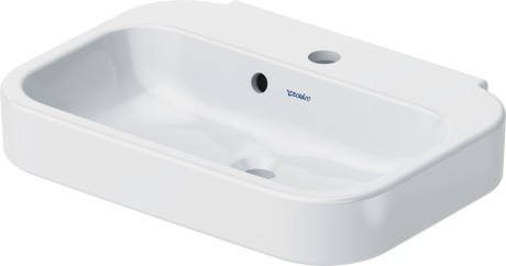 Lavoar Duravit Happy D.2 50x36cm WonderGliss alb