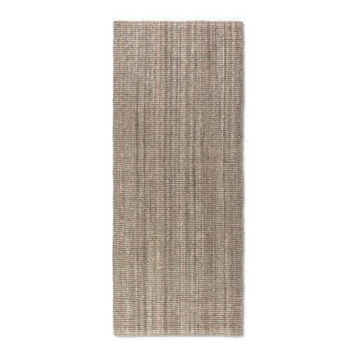 Covor tip traversă bej din iută 80x200 cm Bouclé – Hanse Home