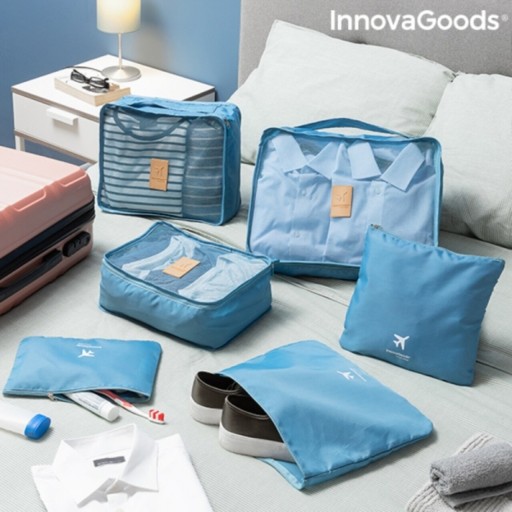 Set de pungi organizatoare pentru valize Luggan InnovaGoods 6 piese