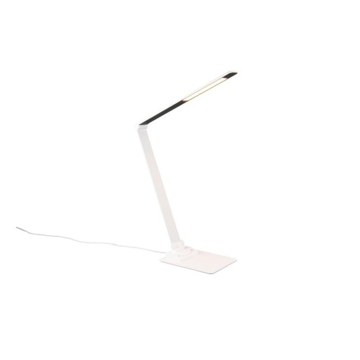 Veioză albă LED cu intensitate reglabilă (înălțime 72 cm) Travis – Trio