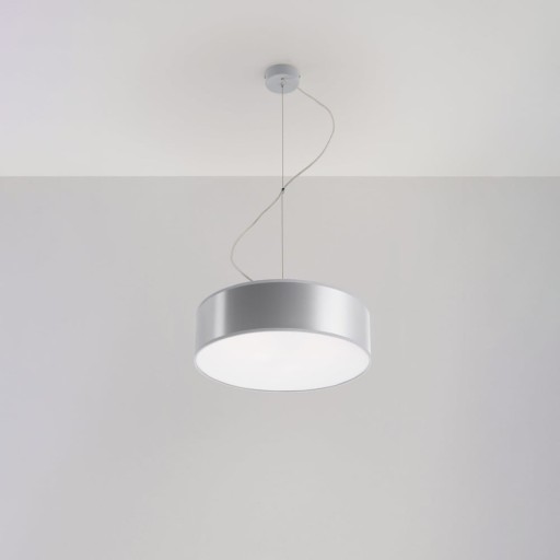 Lustră gri ø 35 cm Atis – Nice Lamps