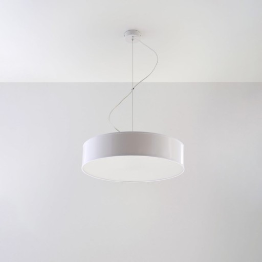 Lustră albă ø 45 cm Atis – Nice Lamps