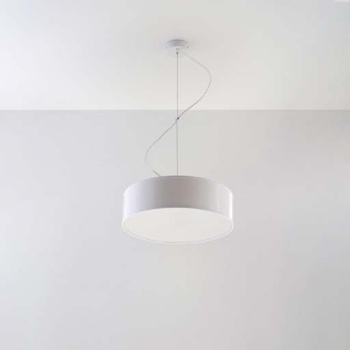 Lustră albă ø 35 cm Atis – Nice Lamps