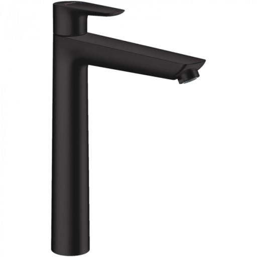 Baterie lavoar negru mat, ventil inclus, Hansgrohe Talis E 240