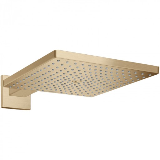 Palarie dus patrata bronz periat Hansgrohe, Raindance E 300