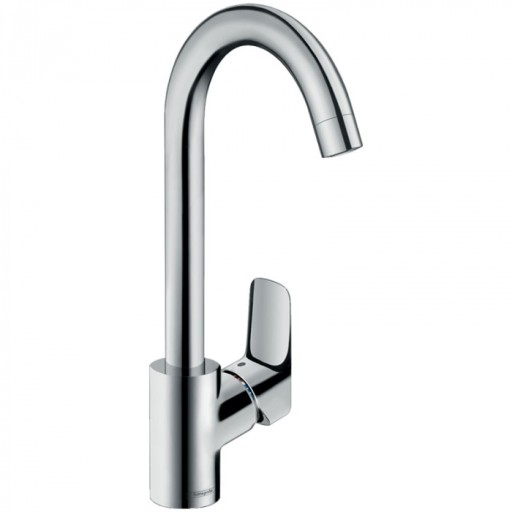 Baterie chiuveta bucatarie crom Hansgrohe, Logis M31 260