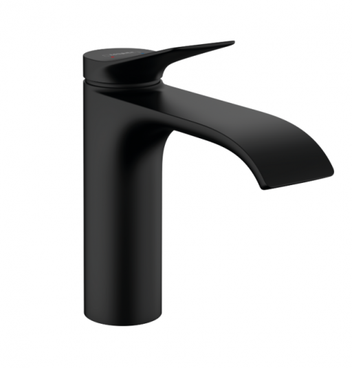 Baterie lavoar negru mat, monocomanda, Hansgrohe Vivenis 75022670