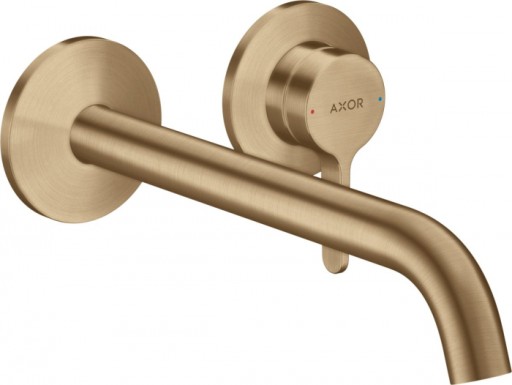 Baterie lavoar incastrata bronz periat Hansgrohe Axor One