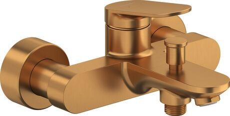 Baterie cada Duravit Wave bronz periat