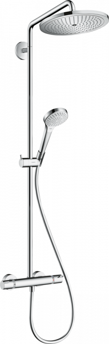 Coloana dus cu baterie termostatata inclusa crom lucios, Hansgrohe, Croma Select S