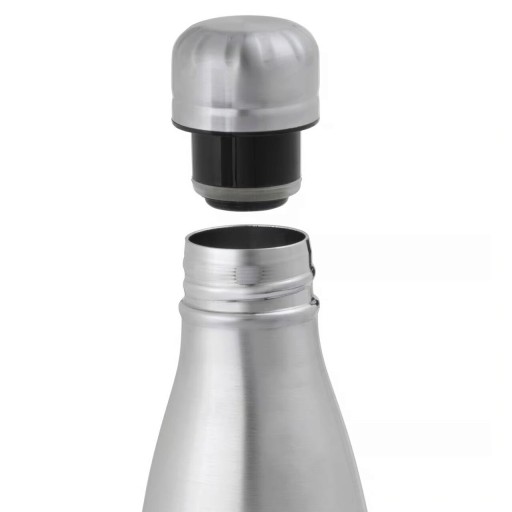 Sticla termos Camel, Ambition, 480 ml, inox, argintiu