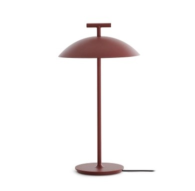 Veioza Kartell Mini Geen-A design Ferruccio Laviani LED 1.5W h36.5cm rosu