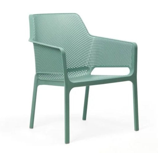 Scaun exterior Nardi Net Relax verde salcie