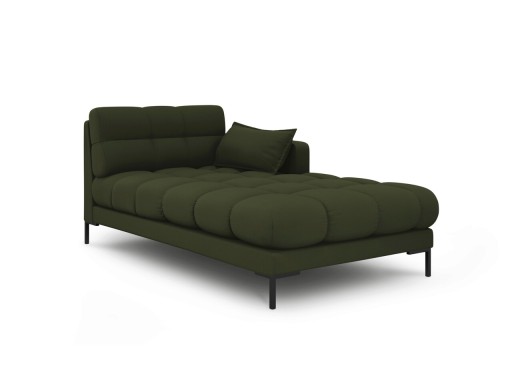 Sezlong living dreapta 1 loc, Mamaia, Micadoni Home, BL, 185x102x75 cm, tesatura tip twill, verde