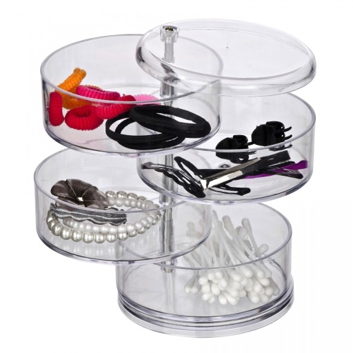 Organizator pentru cosmetice Wenko, 4 compartimente