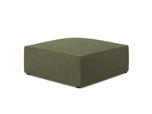 Taburet, Ruby, Micadoni Home, BL, 93x93x40 cm, velur, verde