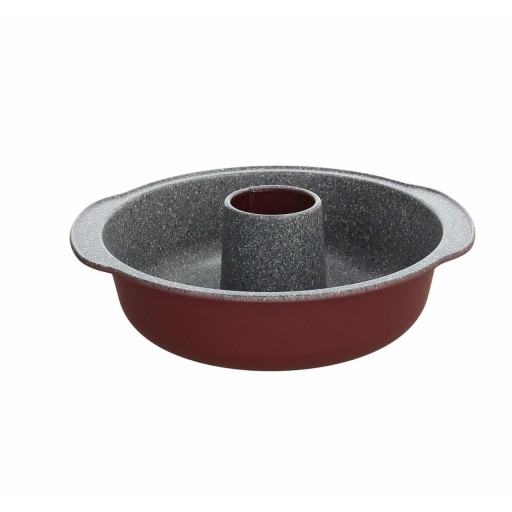 Forma inel pentru modelare prajituri Sweet Cherry, Tognana, 24 cm, otel carbon, burgund/gri