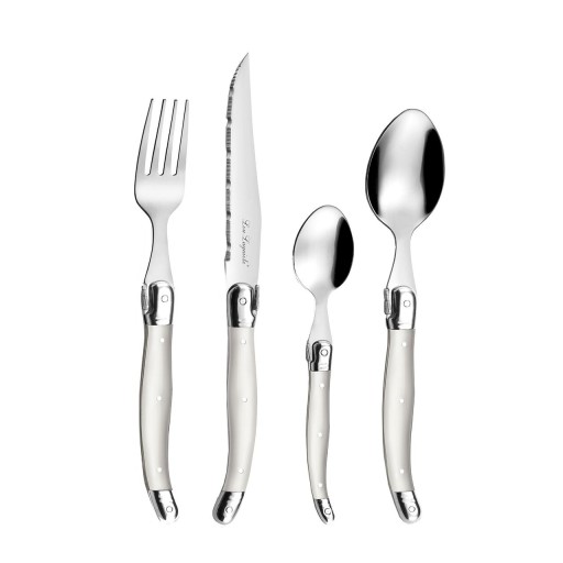 Set tacamuri 24 piese, Lou Laguile, Pearl, inox