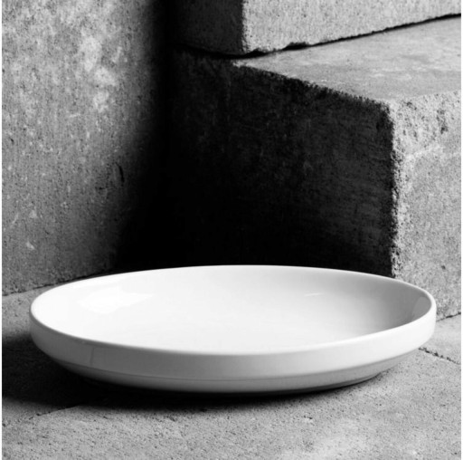 Platou oval Salsa, Ambition, 19.5x13.5x3.2 cm, portelan, alb