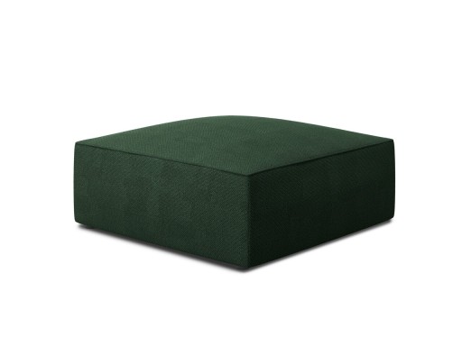 Taburet, Ruby, Micadoni Home, BL, 93x93x40 cm, poliester, verde