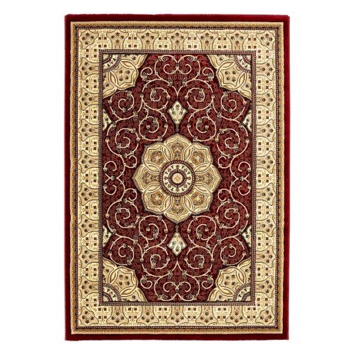 Covor roșu 200x290 cm Heritage – Think Rugs