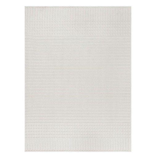 Covor alb lavabil din janilie 160x240 cm Elton – Flair Rugs