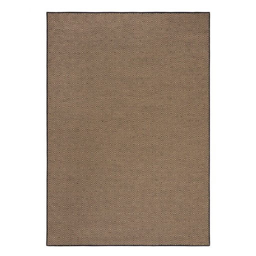 Covor negru/în culoare naturală din iută 120x170 cm Diamond – Flair Rugs