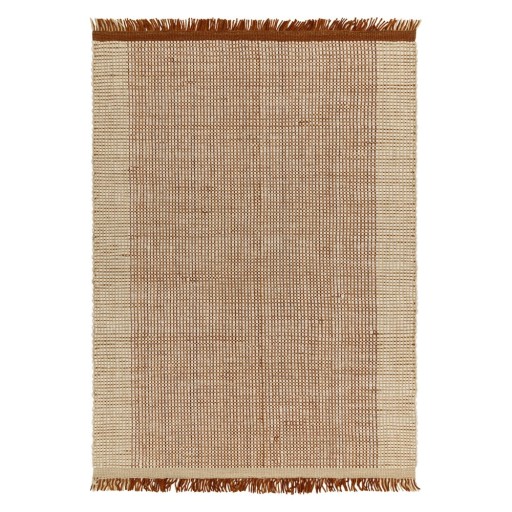 Covor maro handmade din lână 200x290 cm Avalon – Asiatic Carpets