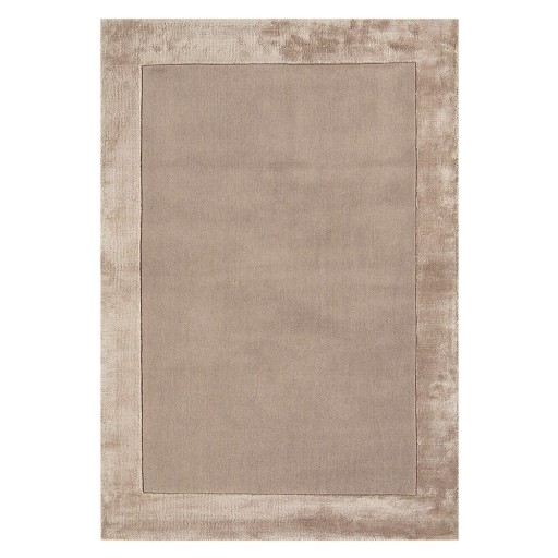 Covor maro deschis handmade din amestesc de lână 200x290 cm Ascot – Asiatic Carpets