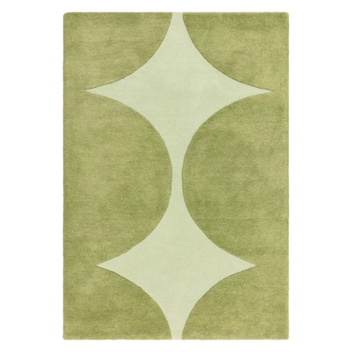 Covor verde handmade din lână 200x290 cm Canvas – Asiatic Carpets